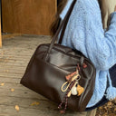 Korean Style Large Capacity Shoulder Bags For Women Autumn Tote 2025 New Arrival