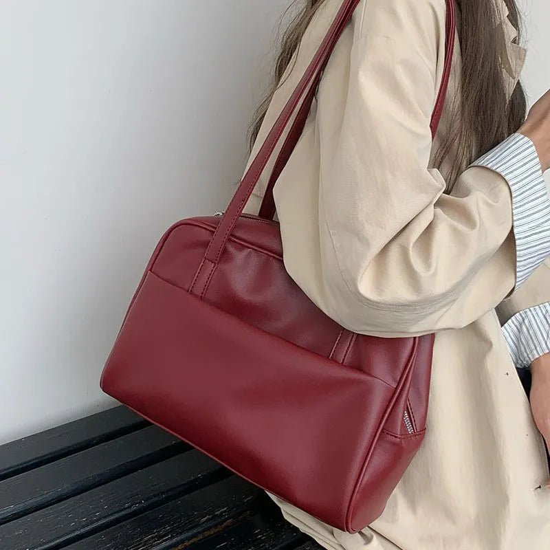 Korean Style Large Capacity Shoulder Bags For Women Autumn Tote 2025 New Arrival