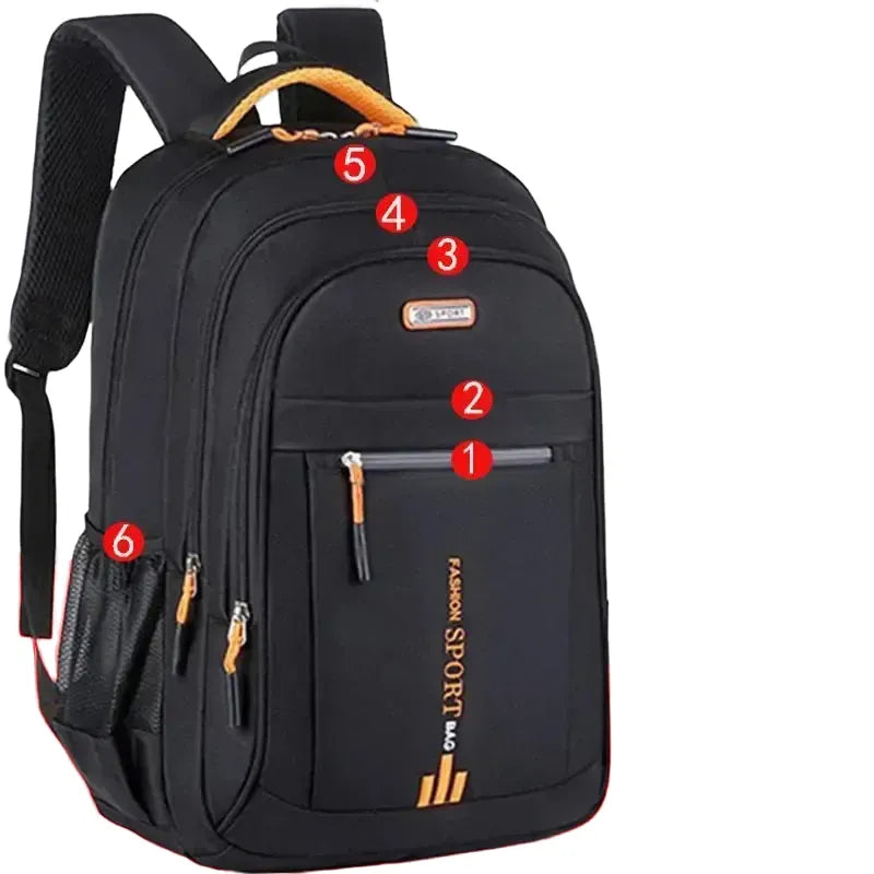 Durable Nylon Backpack for School Travel — product view 1