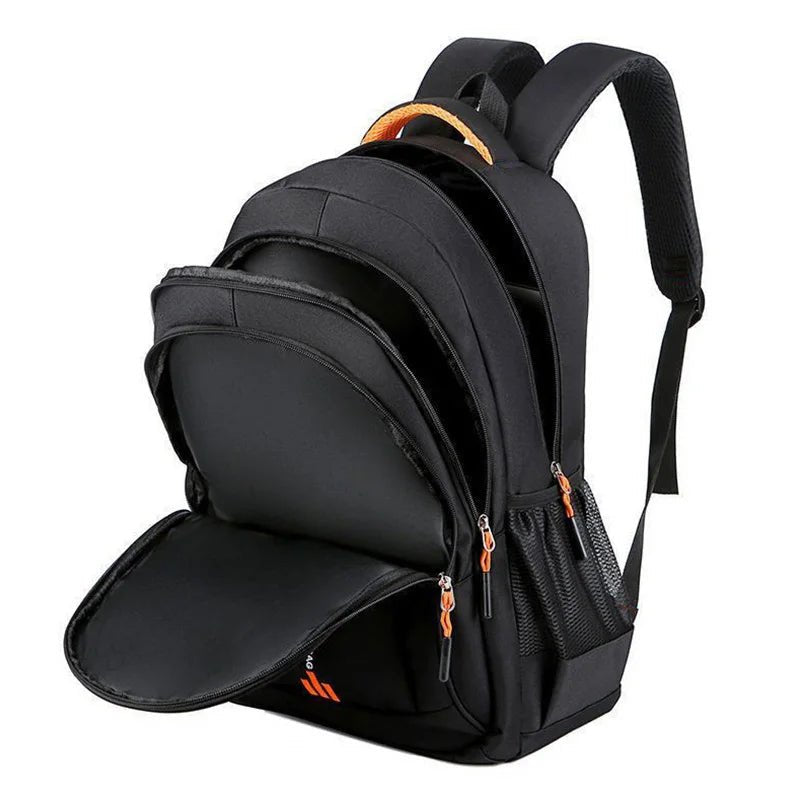 Korean Version Unisex Large Capacity Nylon Backpack 56 to 75L For School Travels