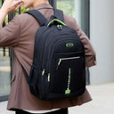 Durable Nylon Backpack for School Travel