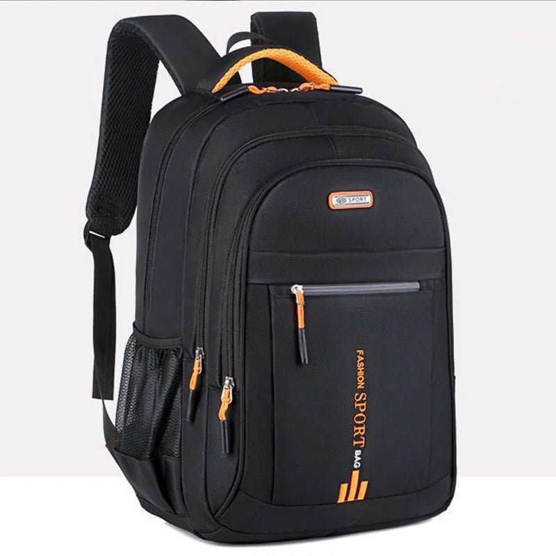 Korean Version Unisex Large Capacity Nylon Backpack 56 to 75L For School Travels