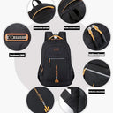 Durable Nylon Backpack for School Travel