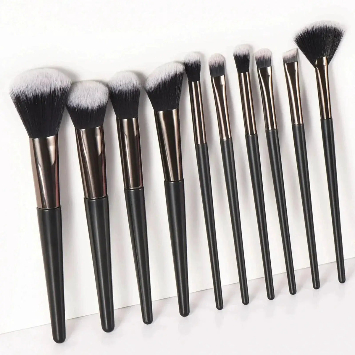 Flawless Cosmetic Brush Kit for Pros — 10PCS In barrel 2