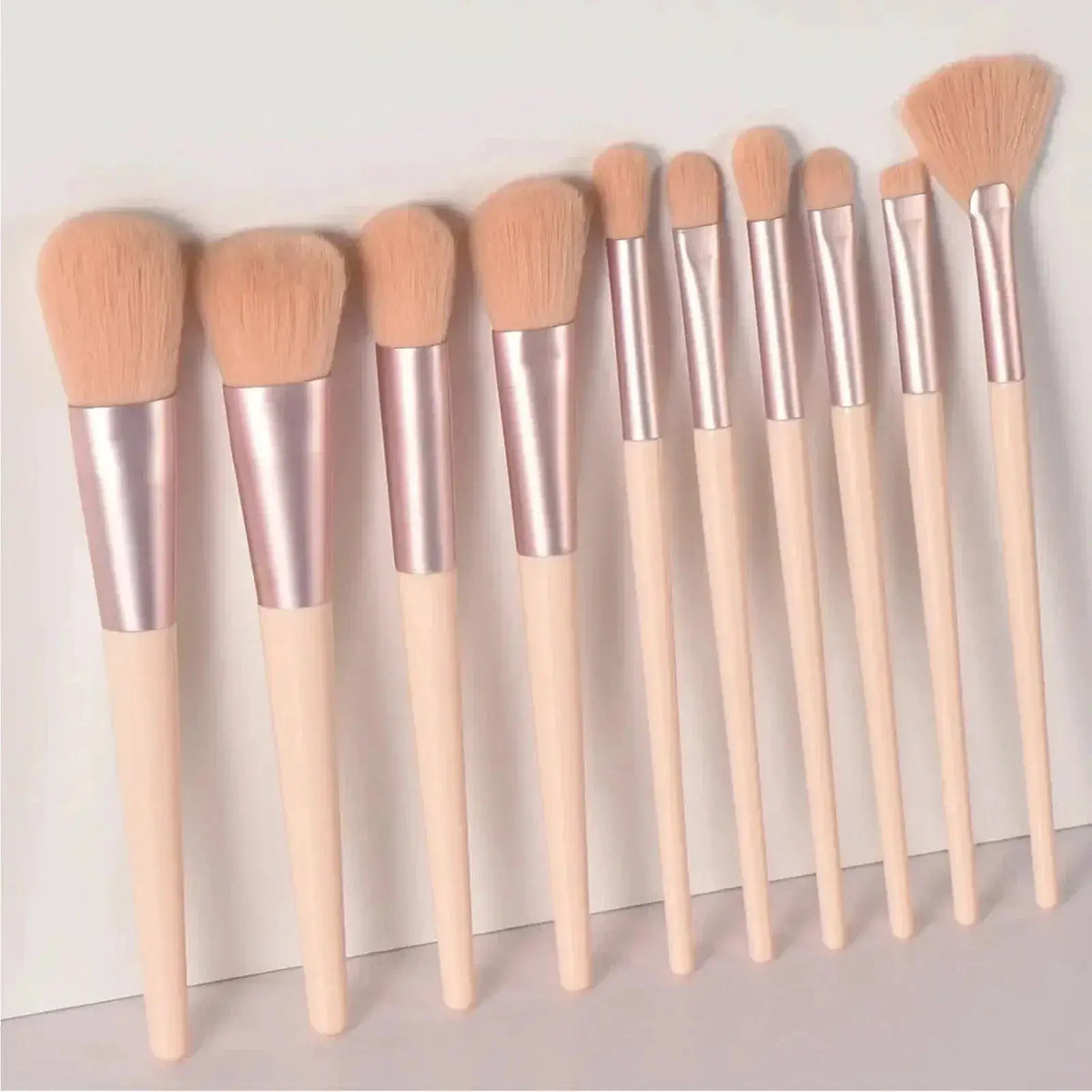 Flawless Cosmetic Brush Kit for Pros — 10PCS In barrel 1