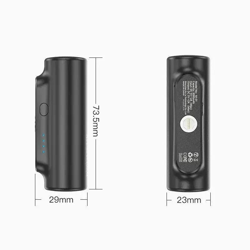 KUULAA 3000mAh Magnetic Power Bank for iPhone and Samsung