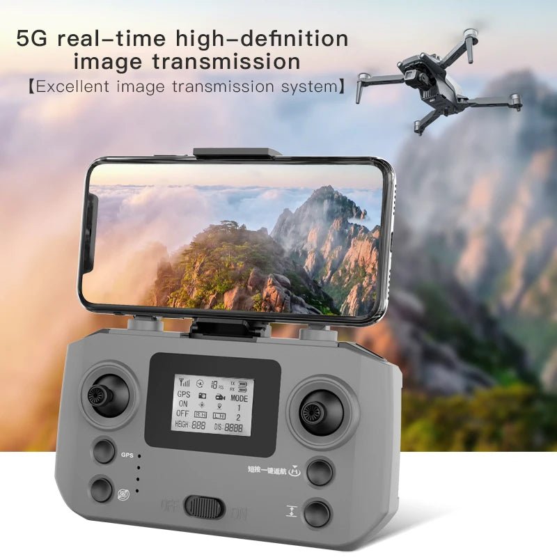L600 Pro Max GPS Drone - Dual 4K Cameras, 5km Range, 3 Axis Gimbal Pro Max Ultra