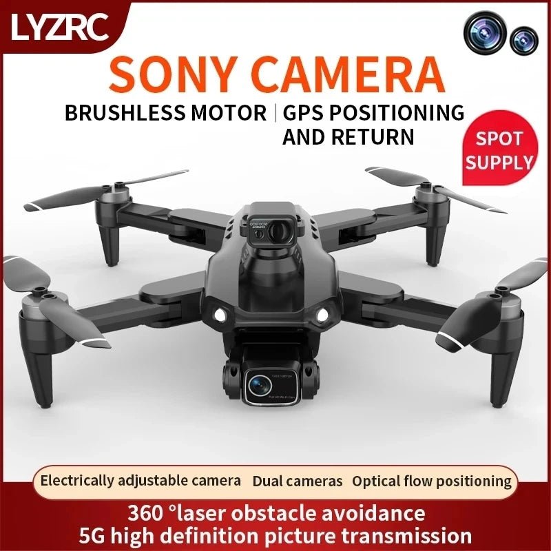 L900 Pro MAX GPS Drone - 4K Dual Cameras 5G WiFi 360 Degrees Obstacle Avoidance