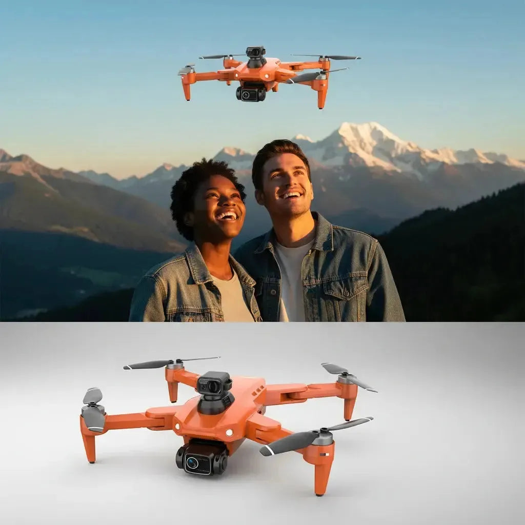 L900 Pro MAX GPS Drone - 4K Dual Cameras 5G WiFi 360 Degrees Obstacle Avoidance
