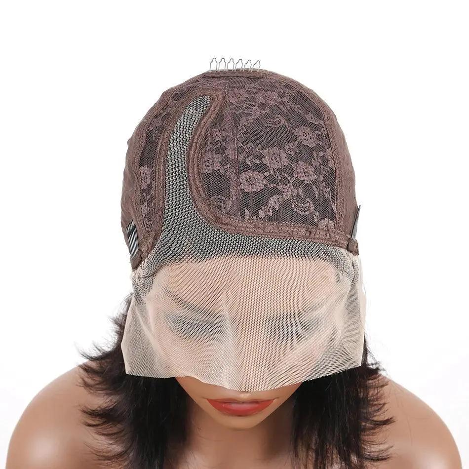 Lace Front Bone Straight Bob Wig Remy Hair Effortless Style