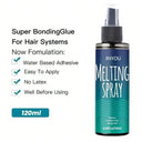 Lace Melting Hair Adhesive Strong Hold Residue-Free Spray