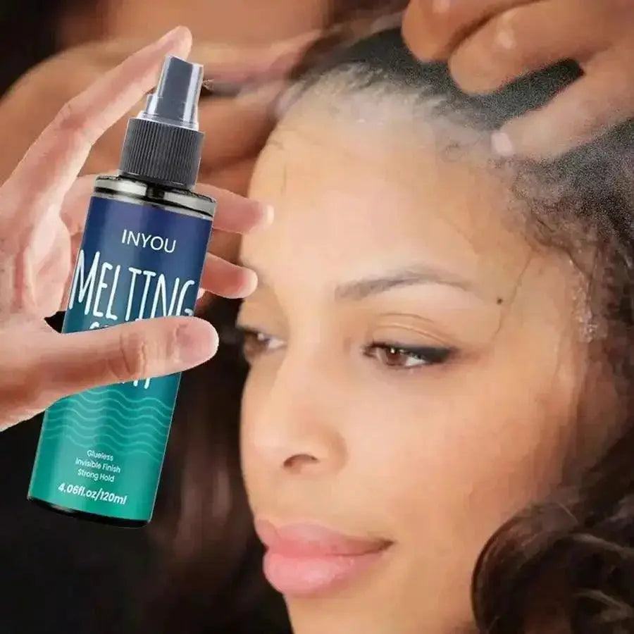 Lace Melting Hair Adhesive Strong Hold Residue Free Spray