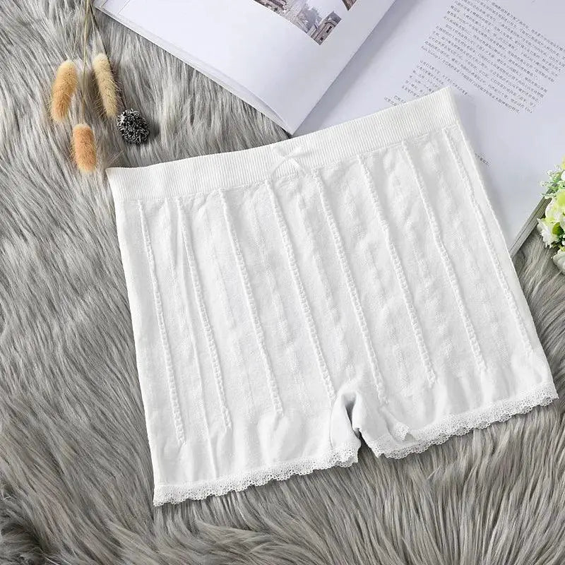 Lace Seamless Safety Shorts Breathable Antibacterial Upgrade