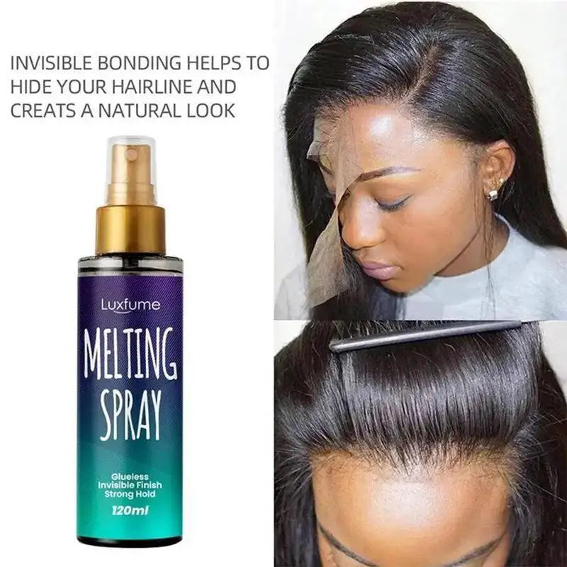 Lace Wig Hold Spray Seamless Gentle Hold Solution 50ml