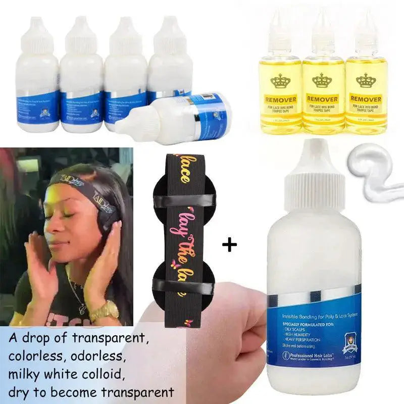Lace Wig Styling Kit Ultimate Hair Care Set for Application