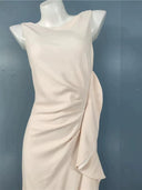 Ladylike Ruffles Backless Slit Dress Elegant Fashion Dress