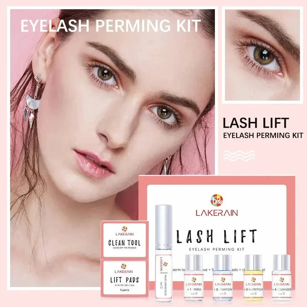 Lakerain Lash Lift Pro Kit Glamorous Curling Effect