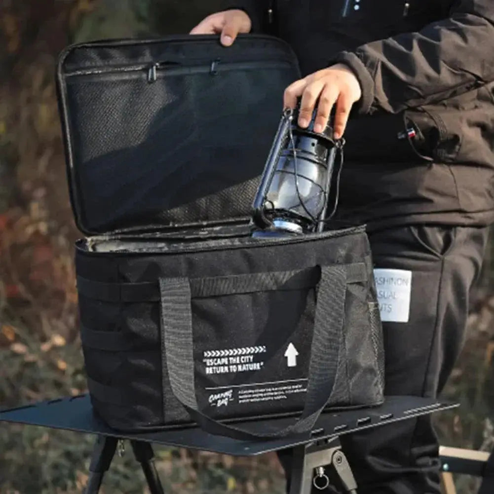 Large Capacity 20L Picnic Storage Bag For Camping And Travel
