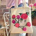 Eco Canvas Tote Bag for Grocery Shopping