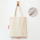 Eco Canvas Tote Bag for Grocery Shopping