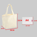 Eco Canvas Tote Bag for Grocery Shopping