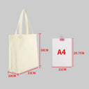 Eco Canvas Tote Bag for Grocery Shopping