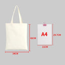 Eco Canvas Tote Bag for Grocery Shopping