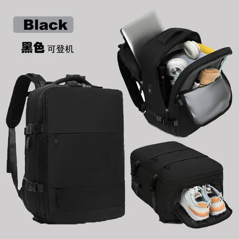 Large Capacity Womens Travel Backpack Multi Function Bag