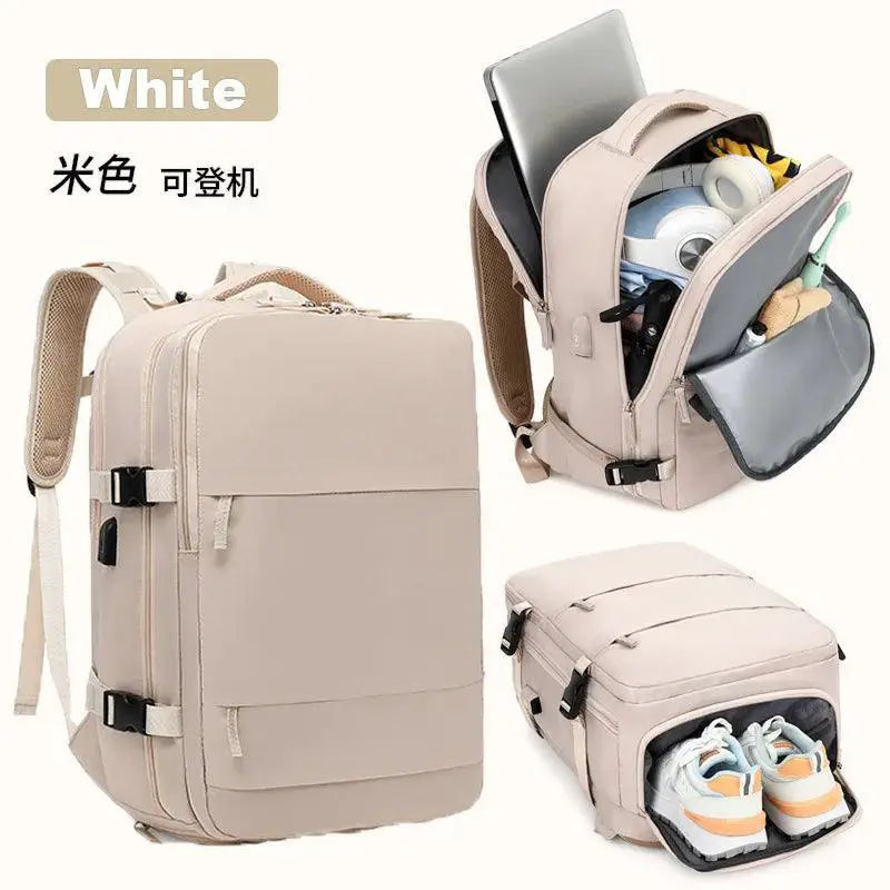 Large Capacity Womens Travel Backpack Multi Function Bag