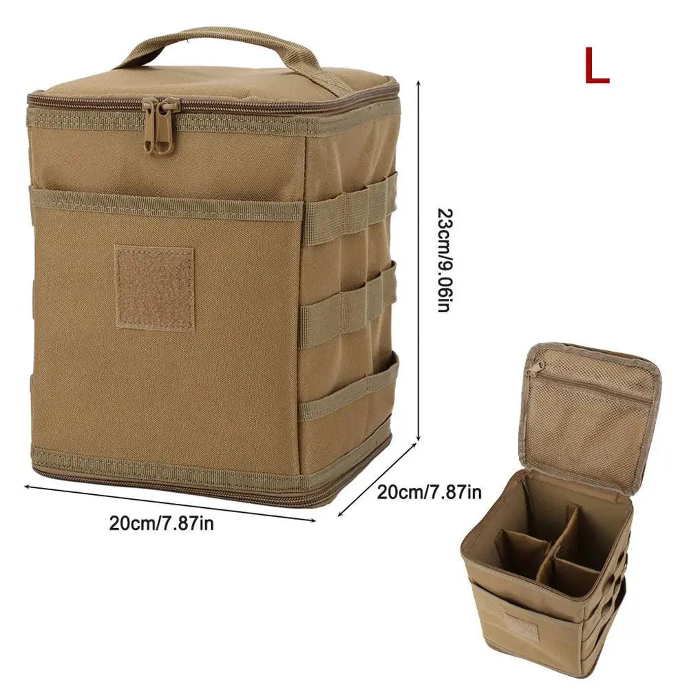 Secure Gas Tank Organizer for Camping — product view