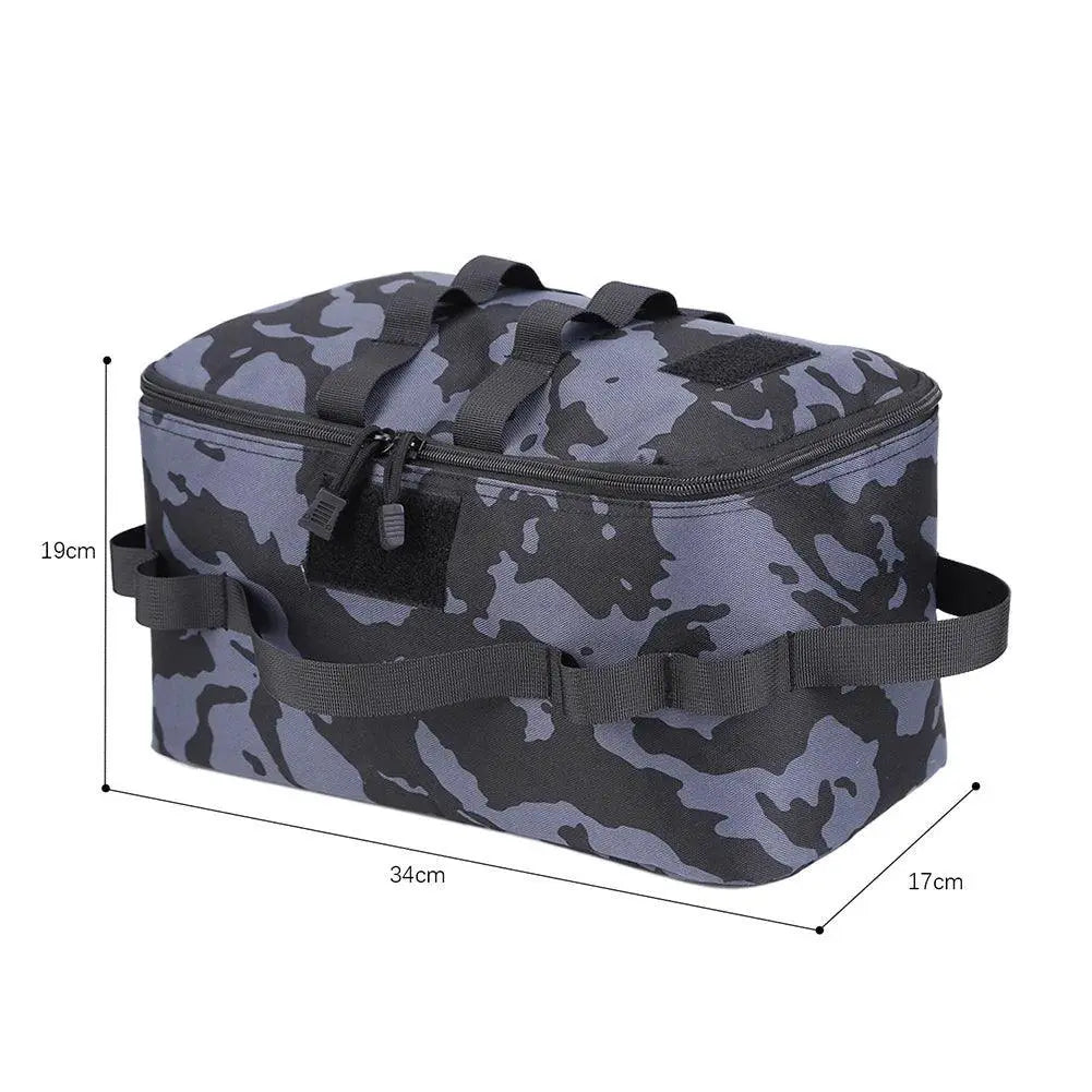 Large Capacity Outdoor Camping Gas Tank Organizer For Tools
