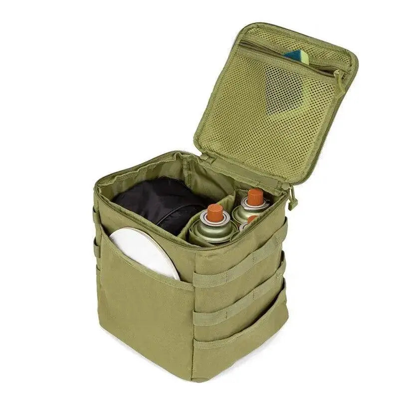 Large Capacity Outdoor Camping Tool Bag for Gas Canisters