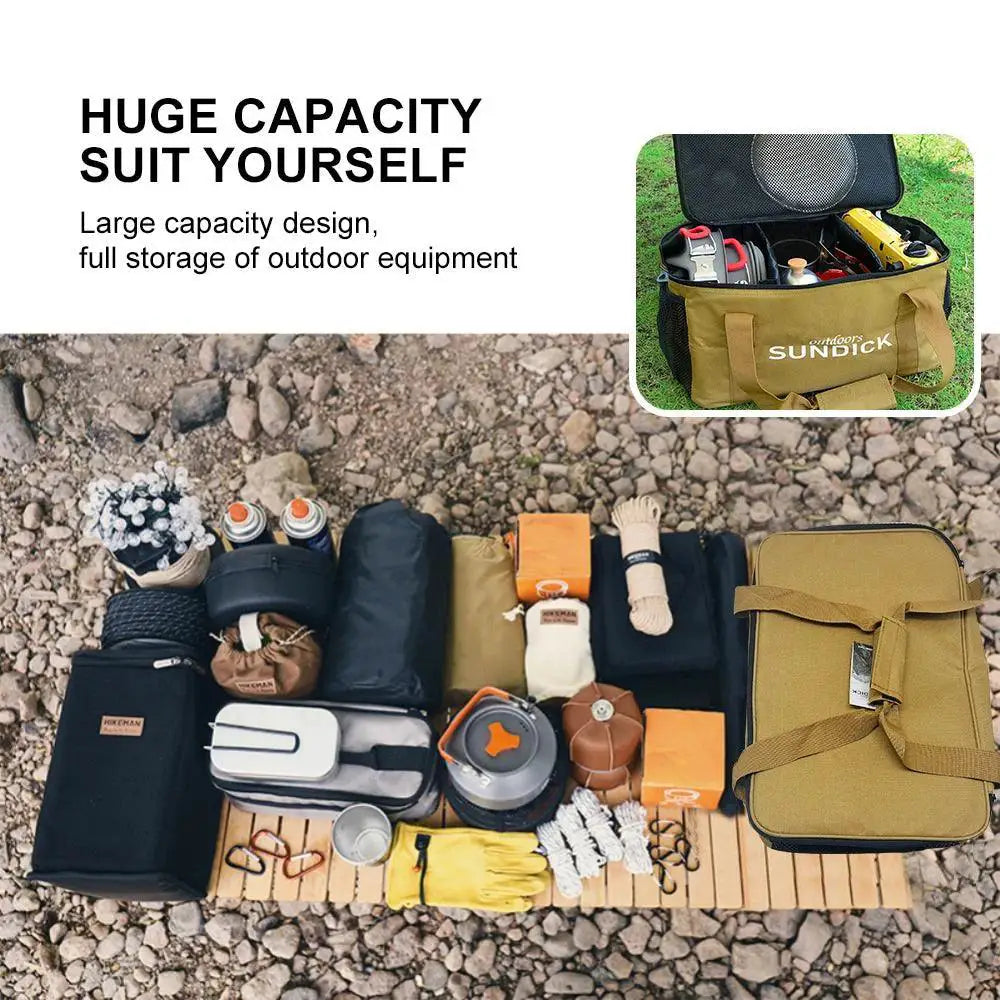 Large Capacity Outdoor Picnic Organizer Bag For Camping
