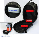 Large Capacity Tactical Fishing Backpack For Outdoor Use