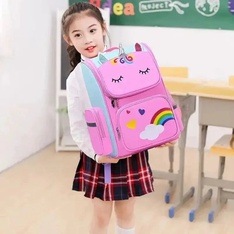 Large Capacity Waterproof Unicorn Backpack For Girls
