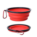Large Collapsible Silicone Dog Bowl Portable Travel Feeder Toy