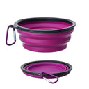 Large Collapsible Silicone Dog Bowl Portable Travel Feeder Toy