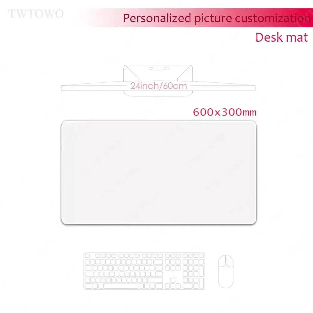 Large Custom Gaming Mouse Pad For Gamers And Anime Fans XXL