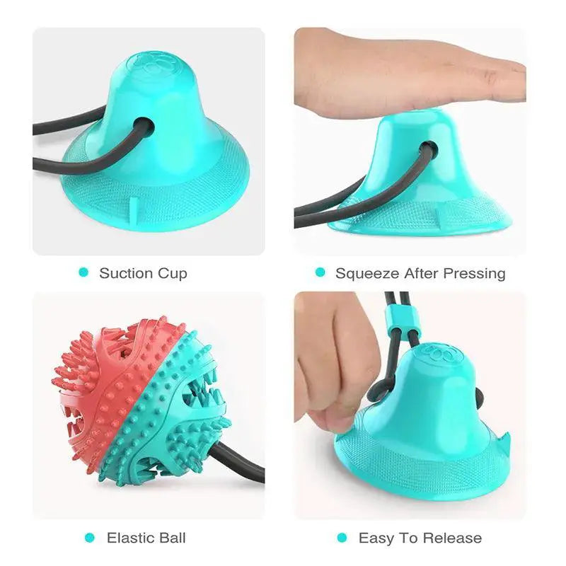 Large Dog Interactive Toy for Healthy Chew and Clean Teeth