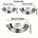 Heavy Duty Wok for Pro Kitchens Stir Fry