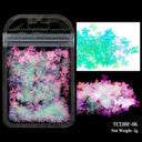 Laser Star Holographic Nail Art Sequins Sparkly DIY Kit