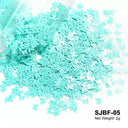 Laser Star Holographic Nail Art Sequins Sparkly DIY Kit