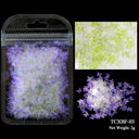 Laser Star Holographic Nail Art Sequins Sparkly DIY Kit