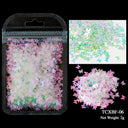 Laser Star Holographic Nail Art Sequins Sparkly DIY Kit