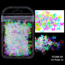 Laser Star Holographic Nail Art Sequins Sparkly DIY Kit