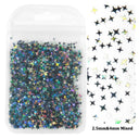 Laser Star Holographic Nail Art Sequins Sparkly DIY Kit