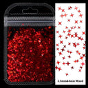 Laser Star Holographic Nail Art Sequins Sparkly DIY Kit