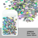 Laser Star Holographic Nail Art Sequins Sparkly DIY Kit