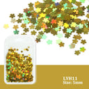 Laser Star Holographic Nail Art Sequins Sparkly DIY Kit