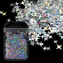 Laser Star Holographic Nail Art Sequins Sparkly DIY Kit